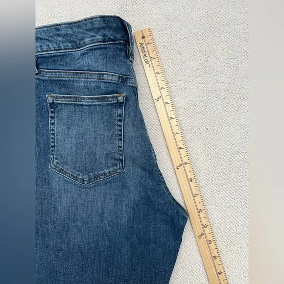 LAUREN RALPH LAUREN Women’s  High-Rise Skinny Jeans - Blue - Size: 6 - Picture 13 of 15